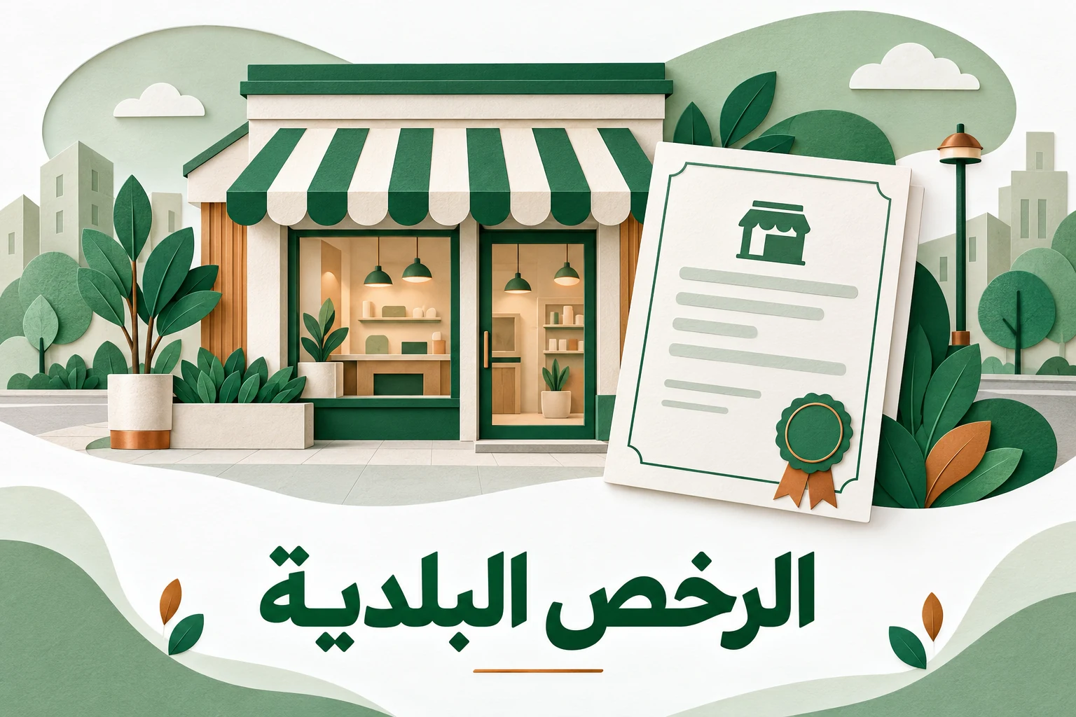 الرخص البلدية