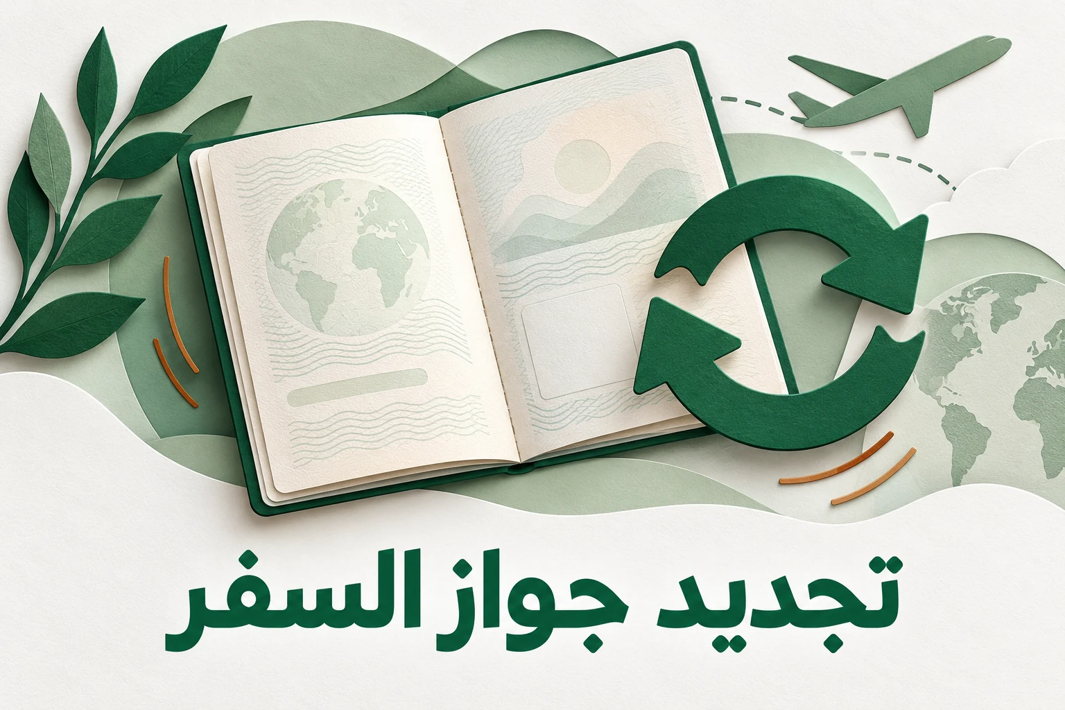 تجديد جواز السفر
